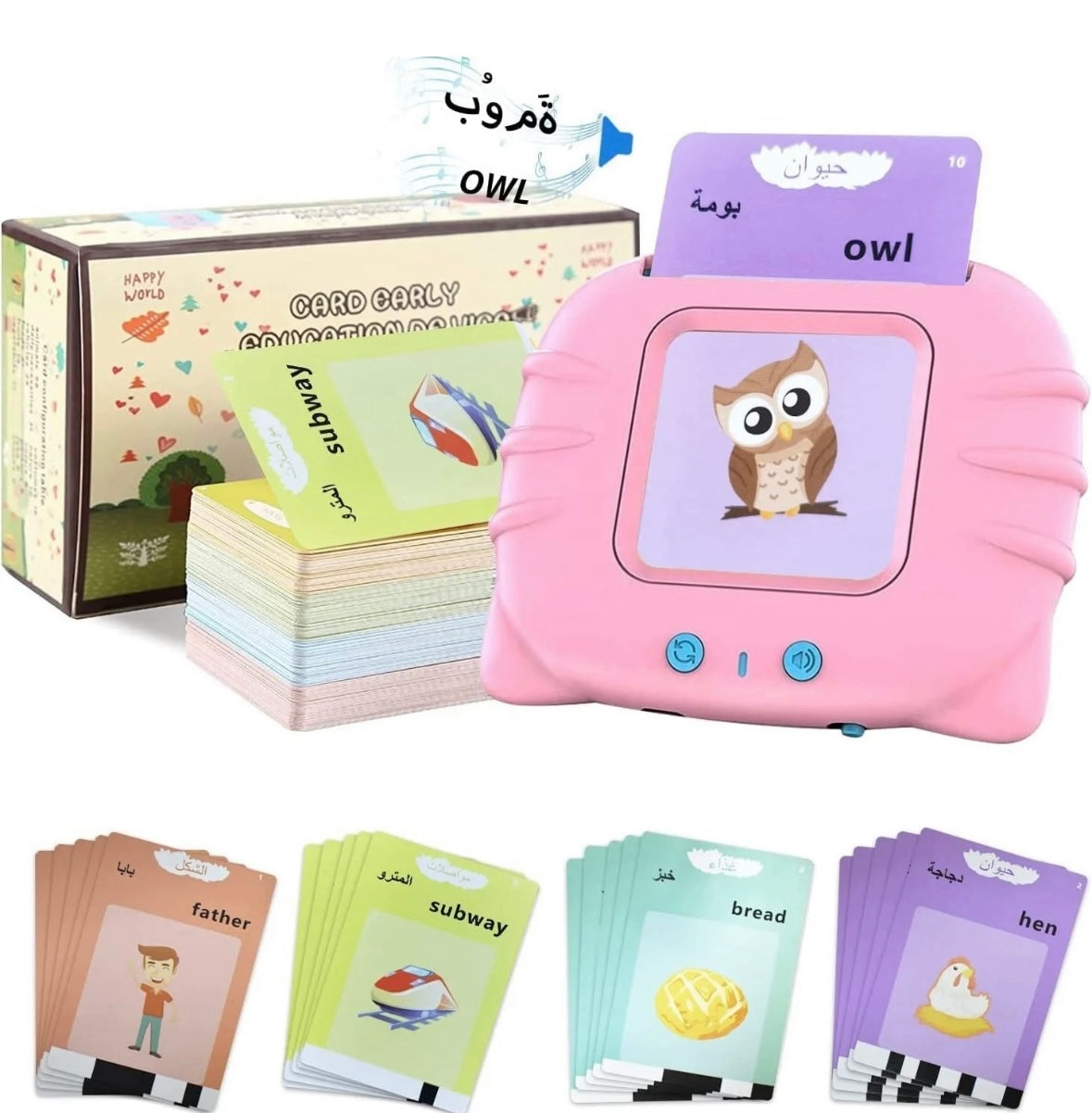 Talking Flash Cards - Arabic/English