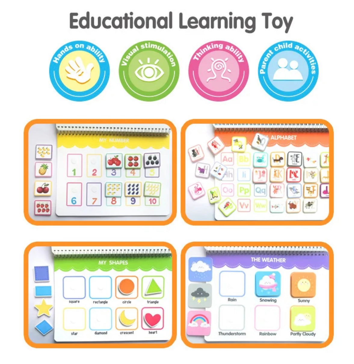 My Preschool Busy Book - English