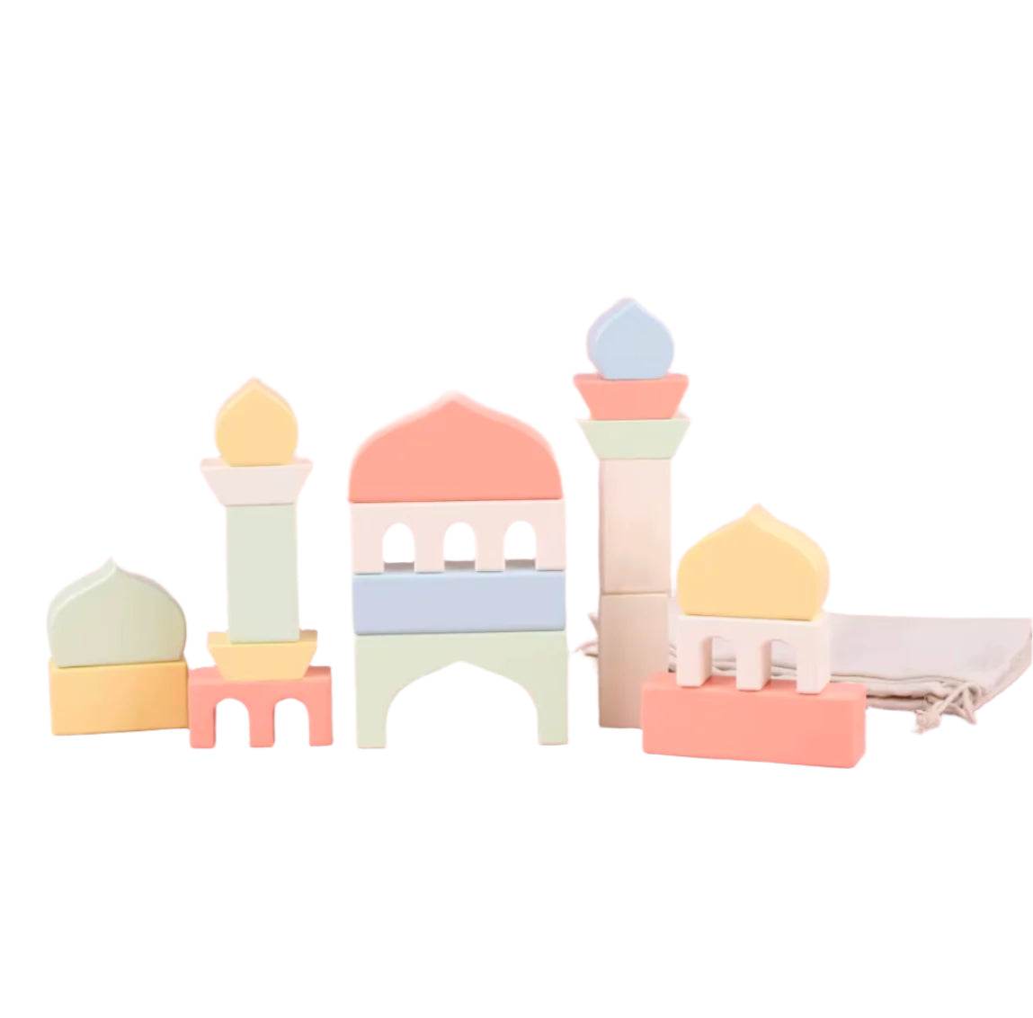 The Masjid Wooden Blocks