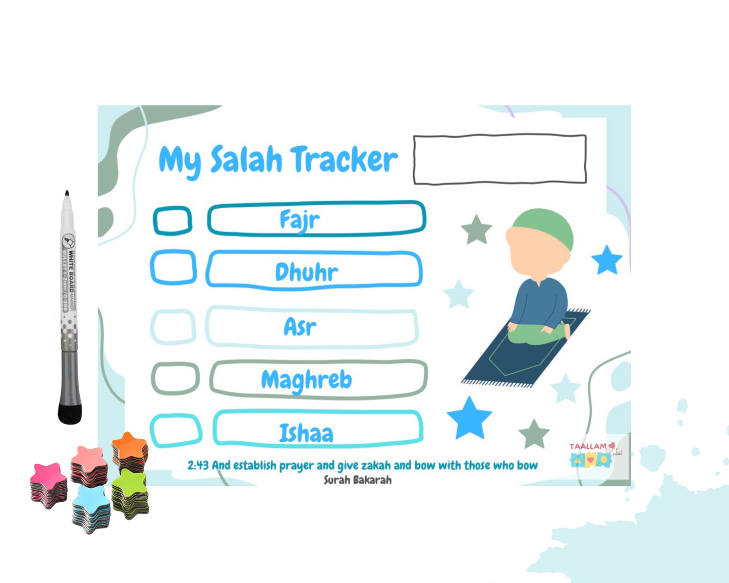 My Salah Tracker - Blue